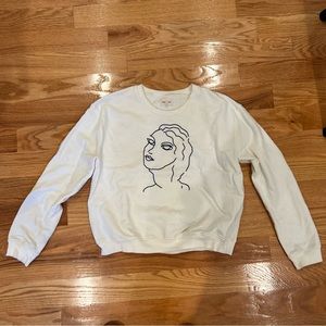 Paloma Wool Female Face Sweatshirt